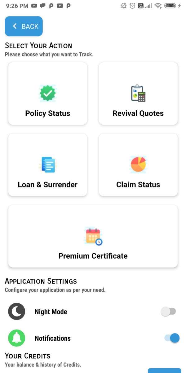 Policy Tracker - Lite screenshot 1