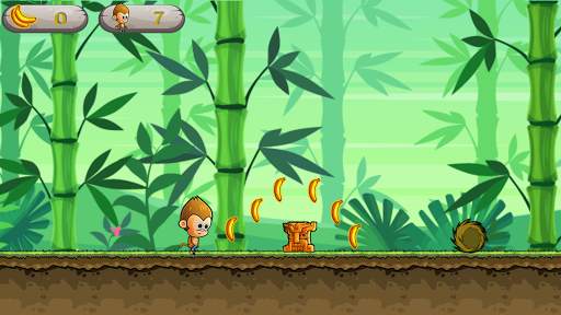 Endless Monkey Run - Fun Games screenshot 1