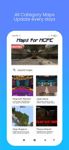 Maps for Minecraft PE 2022 screenshot 1