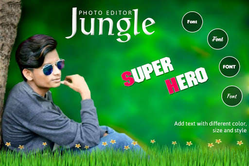 Jungle Photo Frame screenshot 3