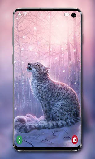 Snow Leopard Wallpaper screenshot 3