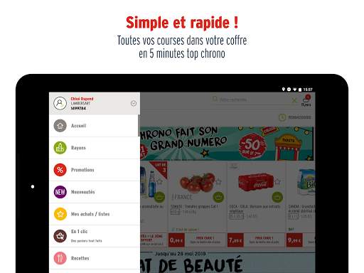 chronodrive - vos courses drive en ligne screenshot 9