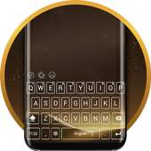 Gold S8 Keyboard Theme 10001005