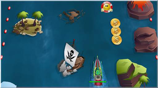 Motorboat Ride: Pirate Bay screenshot 1