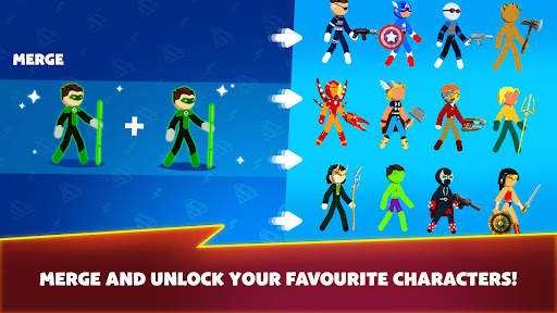 Merge Master : Legend Stickman screenshot 2
