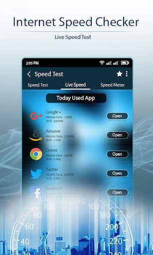 Internet Speed Test Meter 5 تصوير الشاشة
