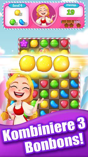 New Tasty Candy Bomb – #1 Free Candy Match 3 Game screenshot 1