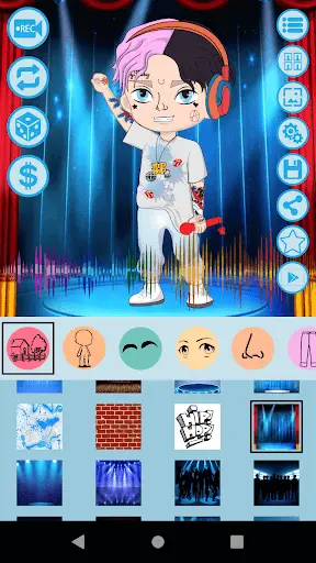 Avatar Maker: Rap star screenshot 3