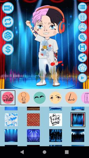 Avatar Maker: Rap star screenshot 3