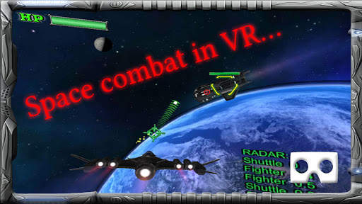 VR Starfighter:Flight simulator (Google Cardboard) screenshot 1