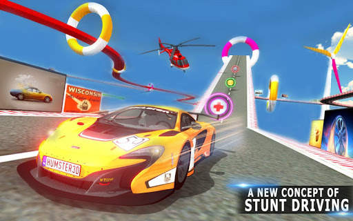 Mega Ramp Driving Car: Stunt And Jump Race screenshot 2