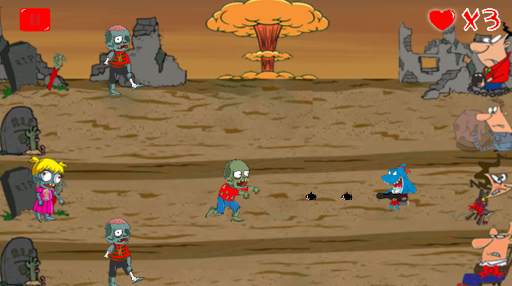 SantaShark vs. Zombies screenshot 5