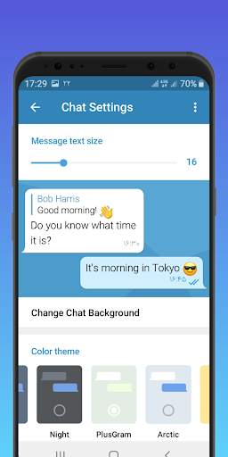 Plus Gram Messenger screenshot 4
