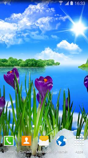 Spring Live Wallpaper screenshot 3