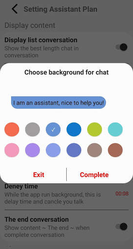 Virtual assistant - My plan screenshot 4