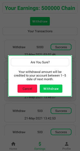 Chain Income : Easy Earn Money स्क्रीनशॉट 6