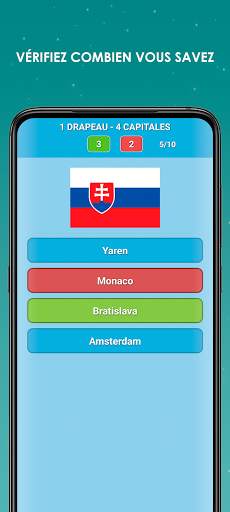 Pays, capitales et drapeaux du monde screenshot 4