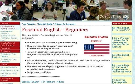 Essential English скриншот 1