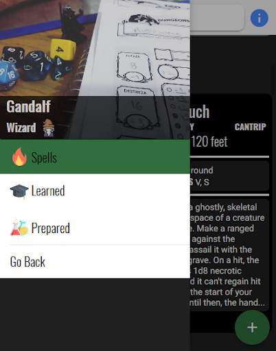 D&D Spell Cards screenshot 4