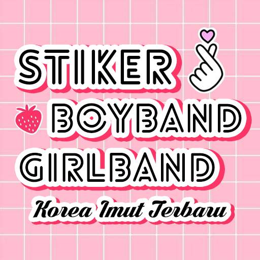 Stiker Boy Band & Girl Band Korea Imut Terbaru 2.1