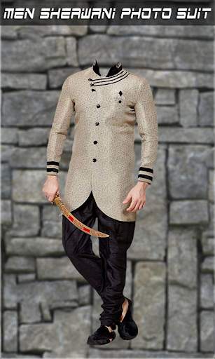 Men Sherwani Photo Suit 4 تصوير الشاشة