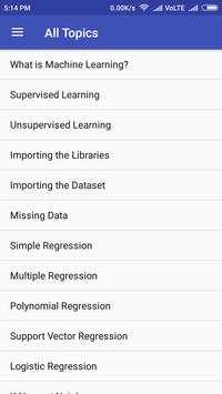 Machine Learning Tutorials screenshot 4