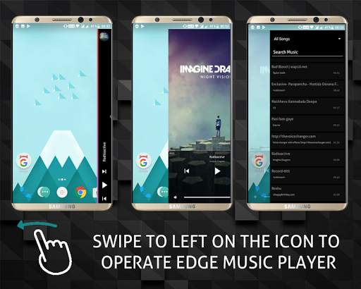 Galaxy S10/S20/Note 20 Edge Music Player screenshot 9