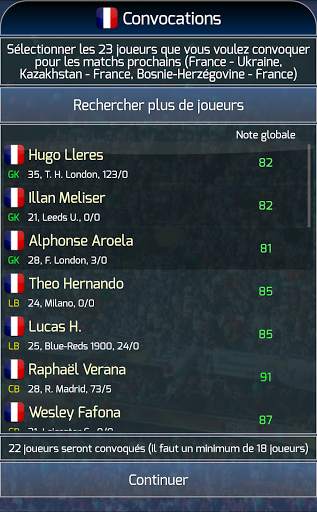 True Football National Manager screenshot 4
