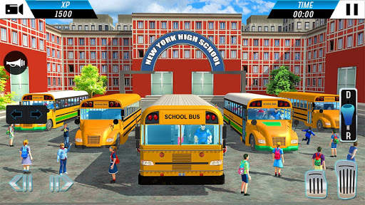 Sopir Transportasi Bus Sekolah 2019 - Bus Driver screenshot 4