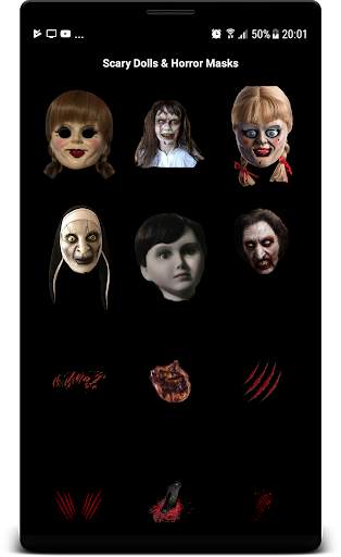 Horror Photo Editor: Scary Dolls & Horror Masks screenshot 1