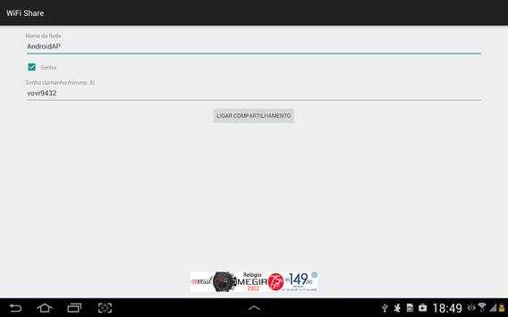 WiFi Share Mobile Data - Router screenshot 5