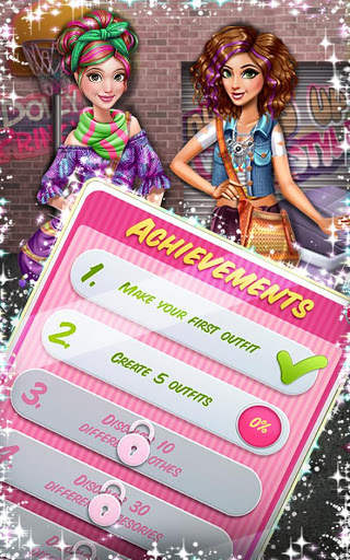 Dress up Game: Dolly Hipsters screenshot 9