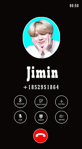 Jimin Kpop BTS Video Call & chat Simulator screenshot 1