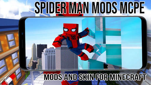 Spider Mod MCPE -  Spider Man Mod For Minecraft PE screenshot 1