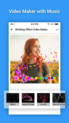 Birthday Video Maker with Music screenshot 1