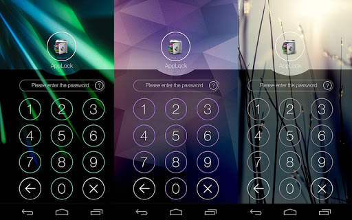 AppLock Theme Beam 3 تصوير الشاشة