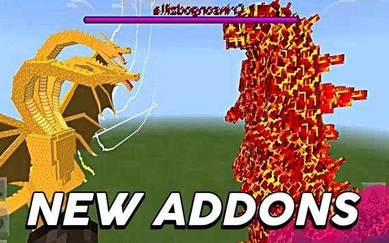Mod Godzilla Monster For MCPE screenshot 3