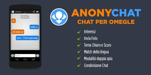 AnonyChat - Chat per Omegle screenshot 1