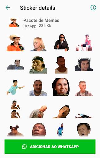 Figurinhas para WhatsApp Memes screenshot 6