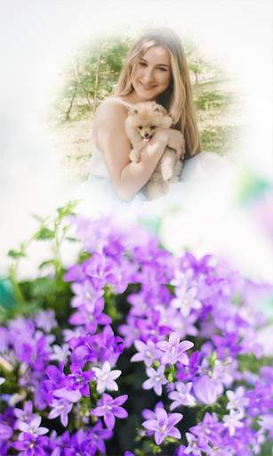 New Natural Flowers Photo Frame Editor Application screenshot 4