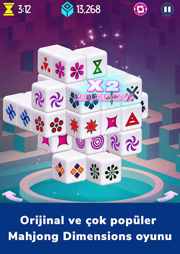 Mahjongg Dimensions - 3D Bulmaca Oyunu screenshot 4