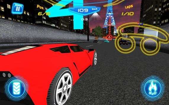3D City Car Racing 2017 screenshot 2