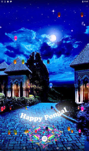 Pongal Night Live Wallpaper screenshot 9