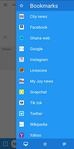 TAP Browser screenshot 2