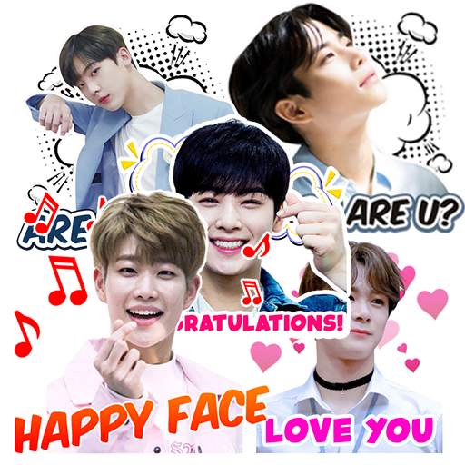 Chat Sticker WA Astro Kpop Boy Band WAStickerApps 1.0