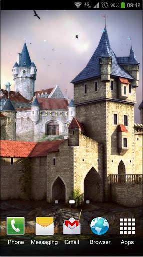 Castle 3D Free live wallpaper 1 تصوير الشاشة