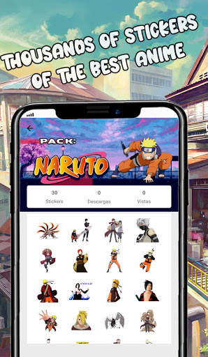 Anime Stickers for WhatsApp - WAStickerApps screenshot 5