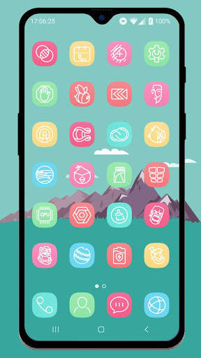 Pure Line Icon Pack - Cute Line Theme & Line Icons screenshot 5