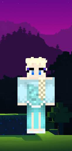 Elsa Minecraft Skin screenshot 2