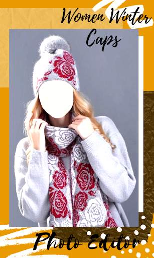 Women Winter Caps Photo Editor screenshot 7